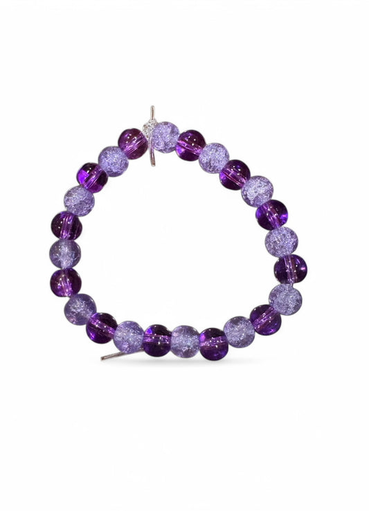 Purple bracelet